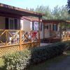 Casette prefabbricate con verande.
